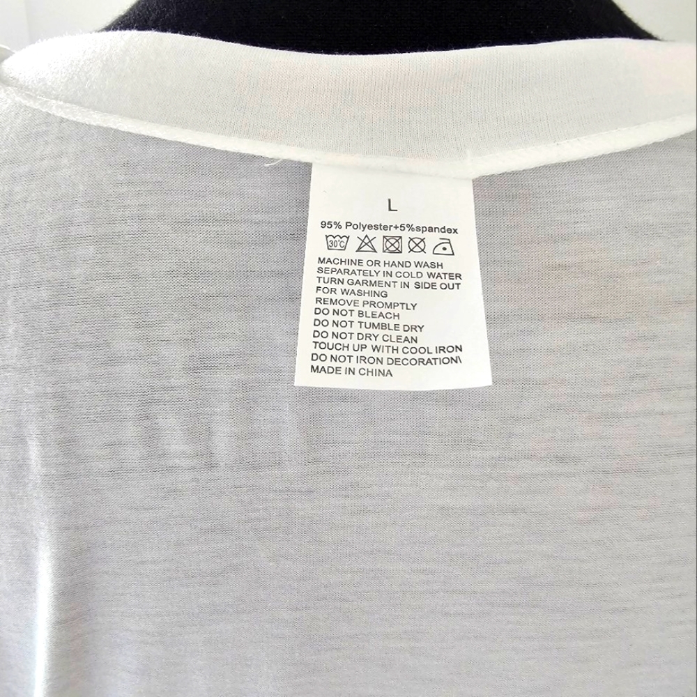 Super Soft Casual Graphic Tee Shirt - Picture 4 of 5